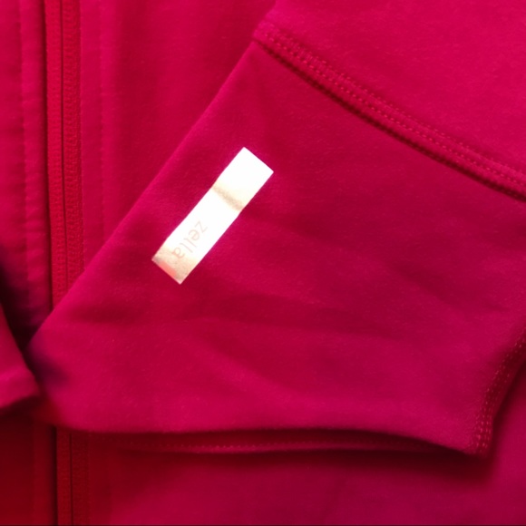 Bright Raspberry Zella Full Zip Jacket - Picture 3 of 4